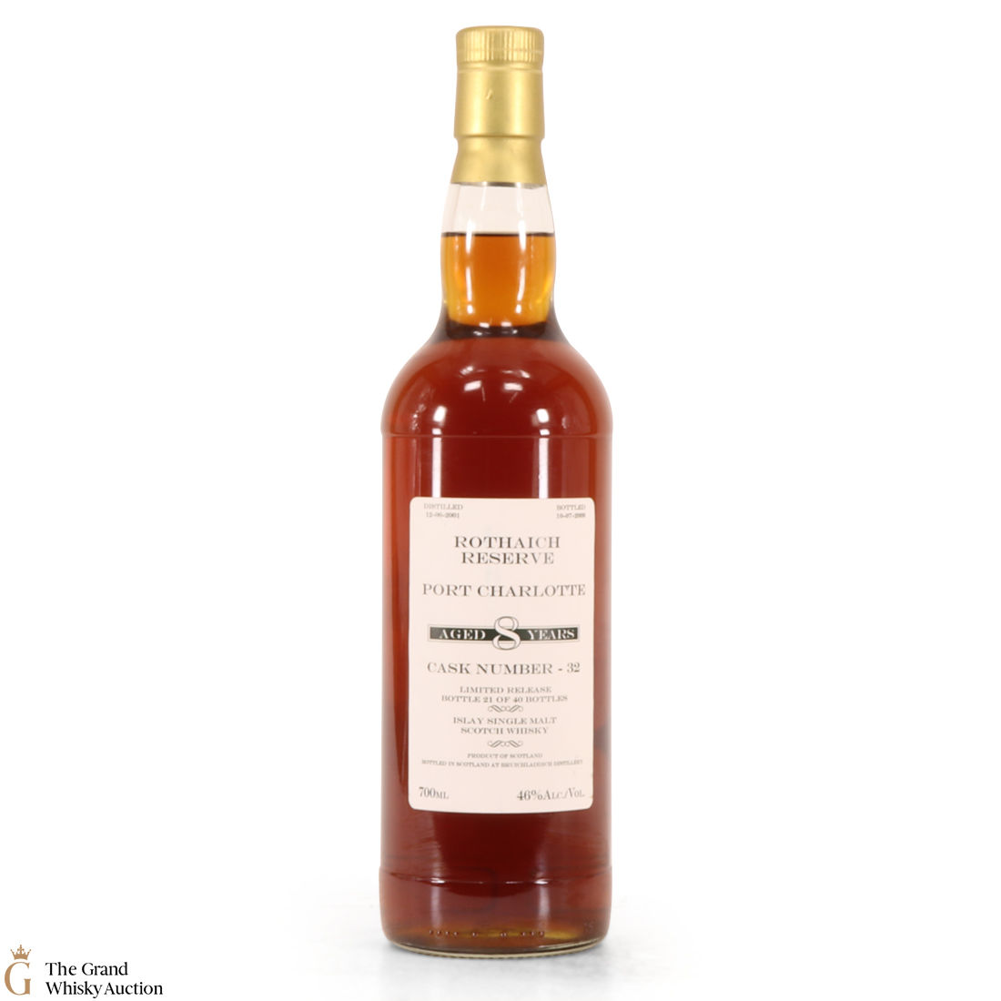 Port Charlotte - 8 Year Old Rothaich Reserve (Only 40 Bottles)