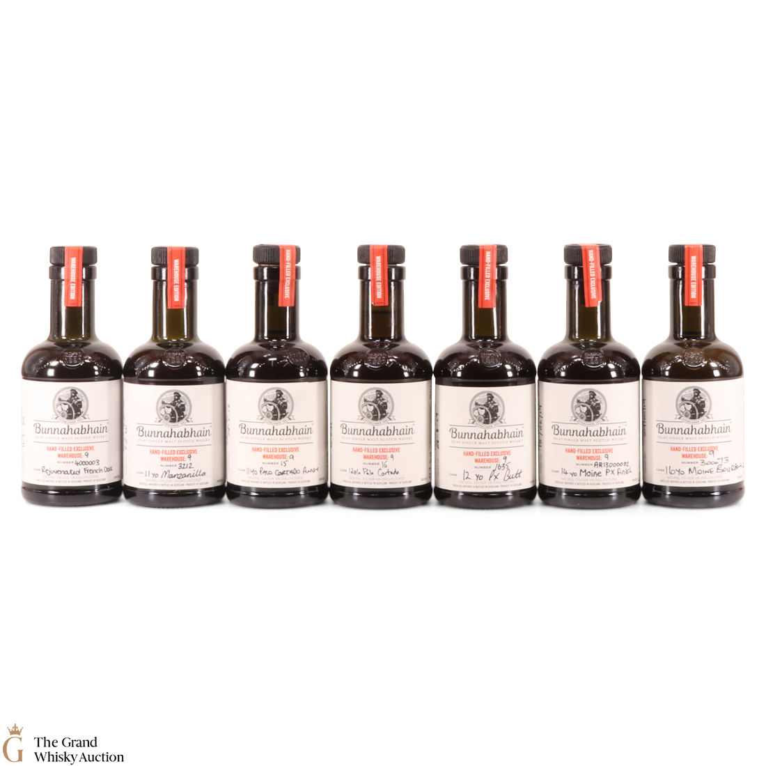Bunnahabhain - 7 x Exclusive Hand Fills
