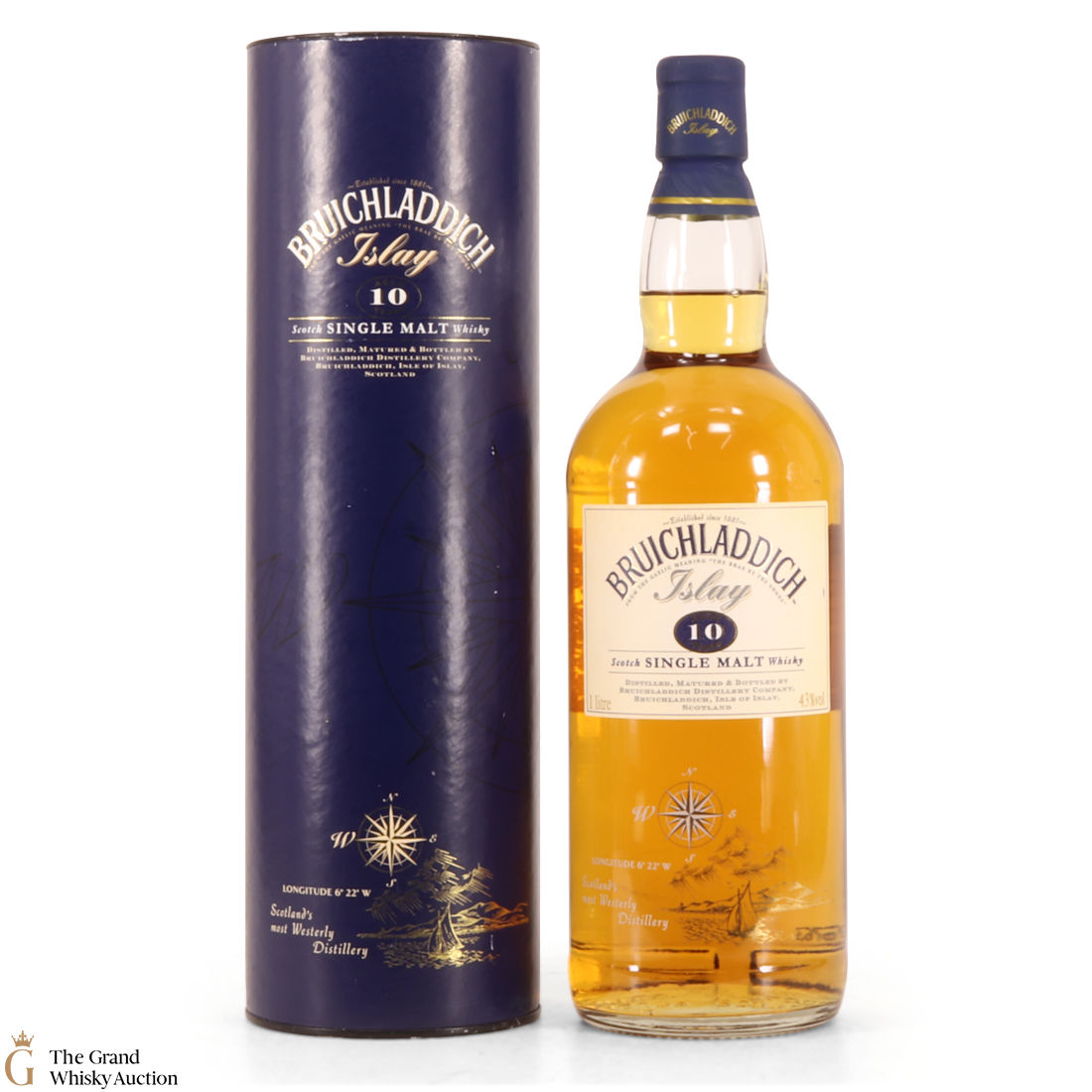 Bruichladdich - 10 Year Old 1990s 1L