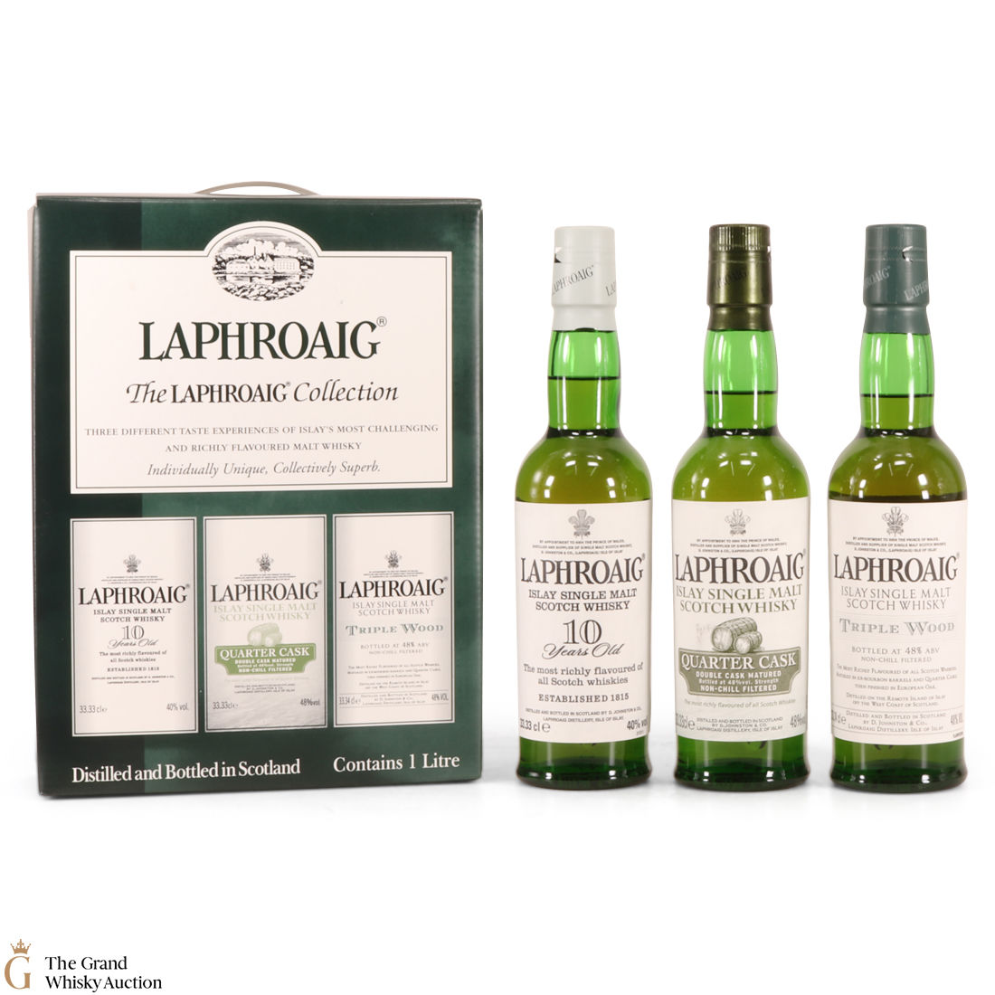 The Laphroig Collection - 10 Year Old, Quarter Cask & Triple Wood