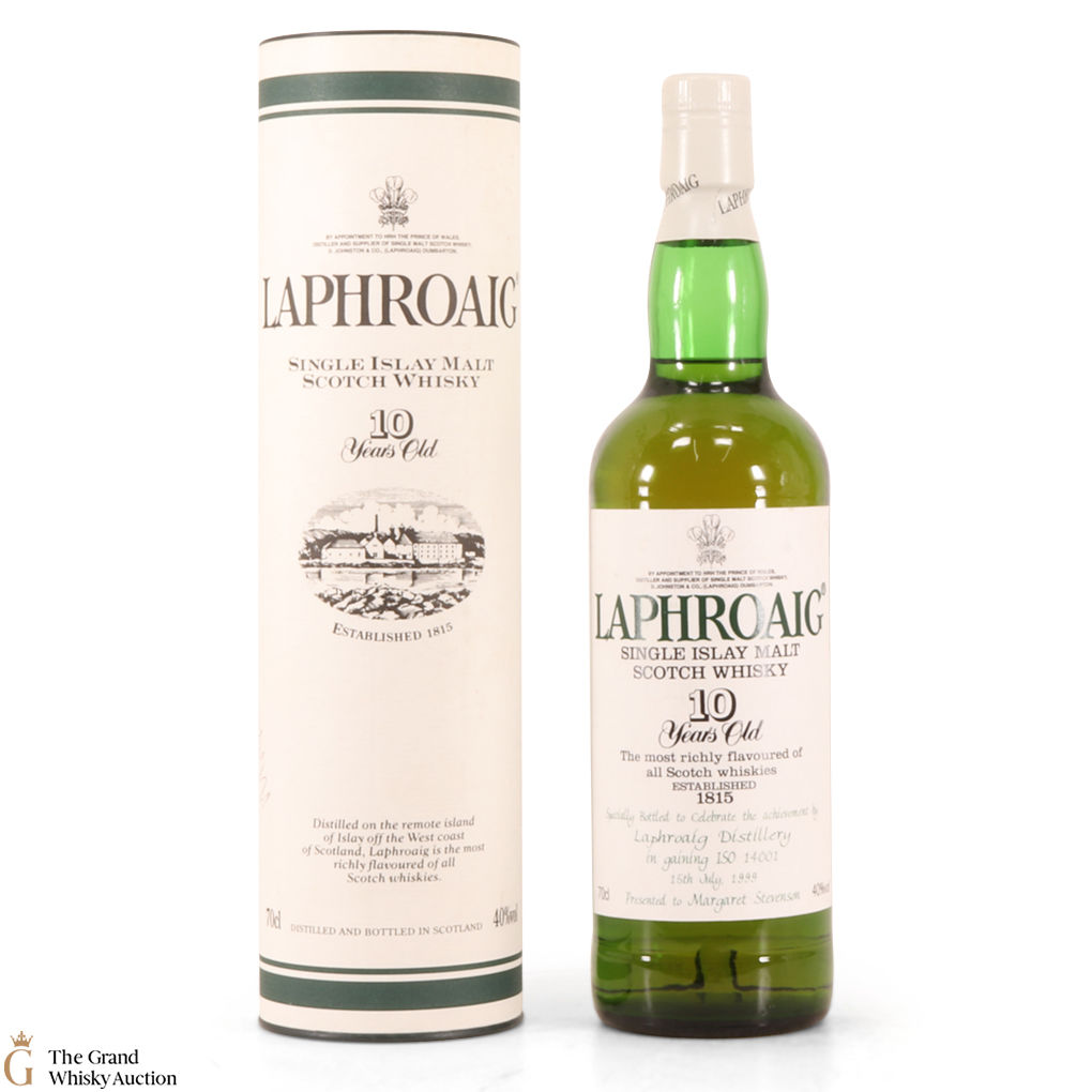 Laphroaig 10 Year Old / ISO 14001 