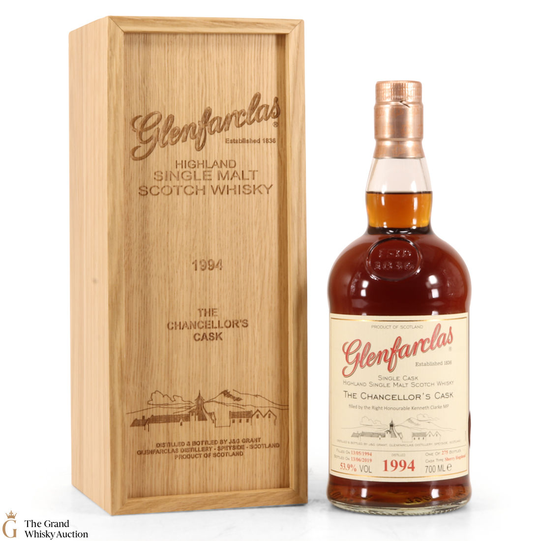 Glenfarclas - 1994 The Chancellor's Cask
