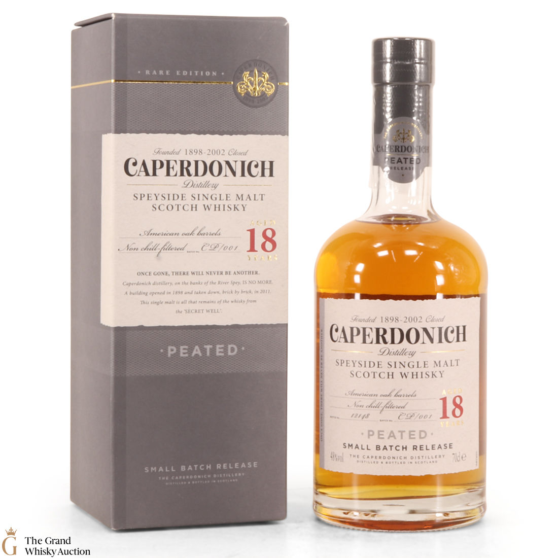 Caperdonich - 18 Year Old - Peated Small Batch Release