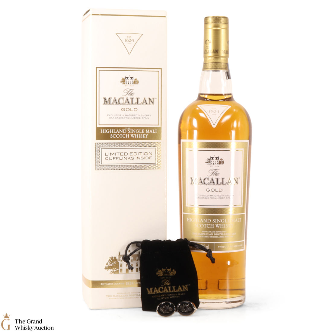 Macallan - The 1824 Series - Gold - With Cufflinks