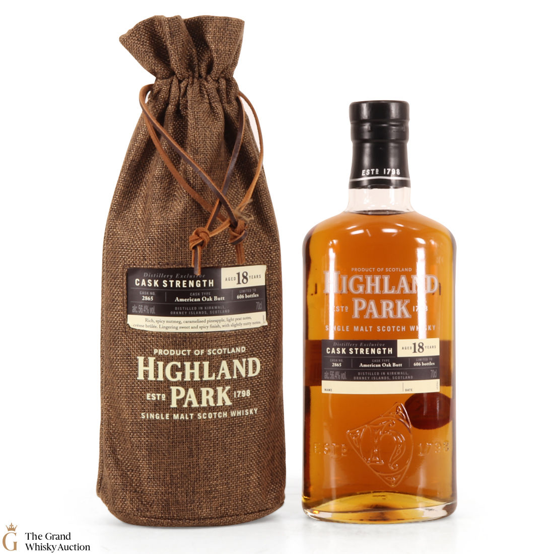Highland Park - 18 Year Old Single Cask #2865 Distillery Exclusive