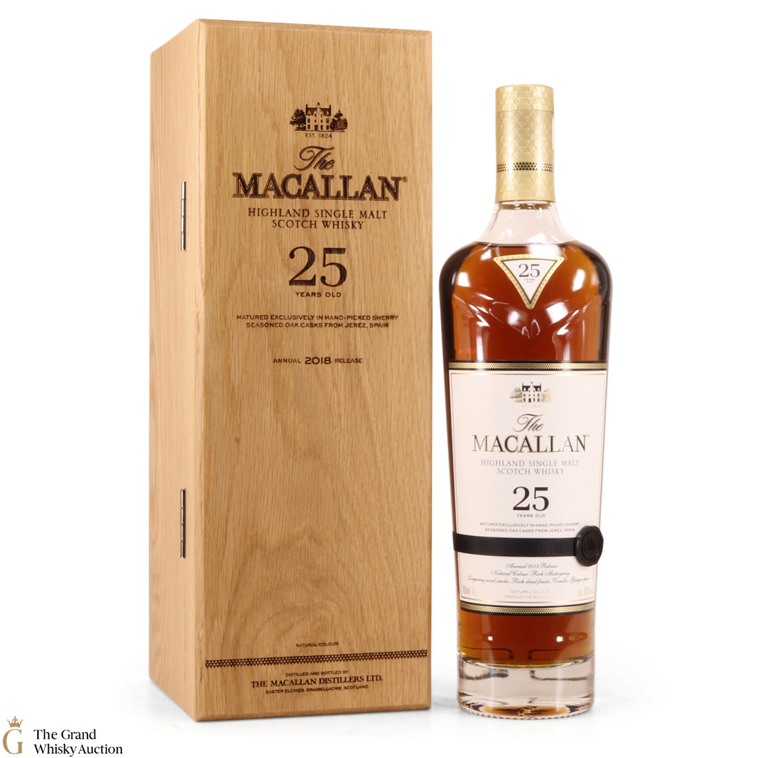 Macallan - 25 Year Old - Sherry Oak - 2018