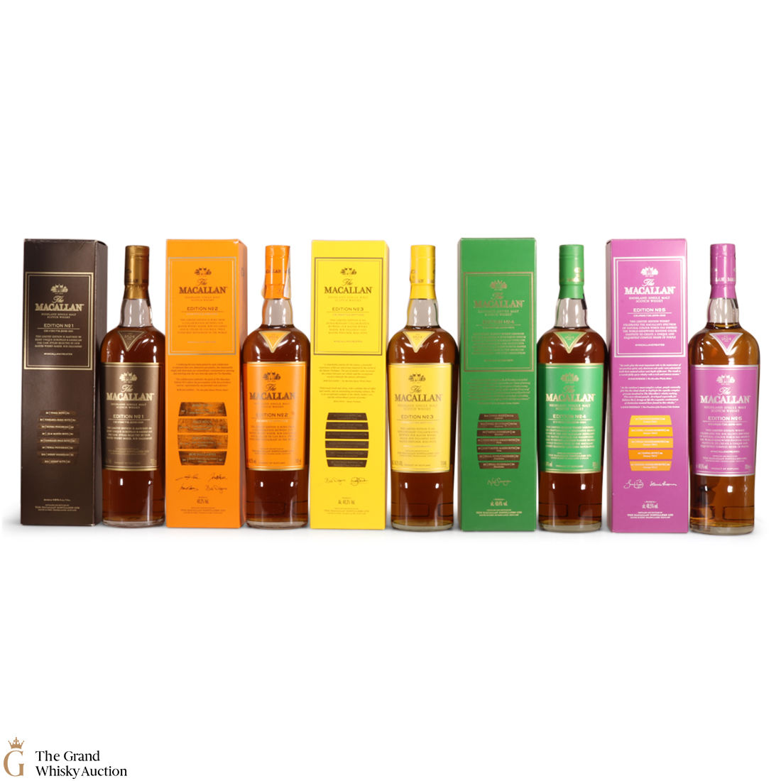 Macallan - Edition 1,2,3,4,5