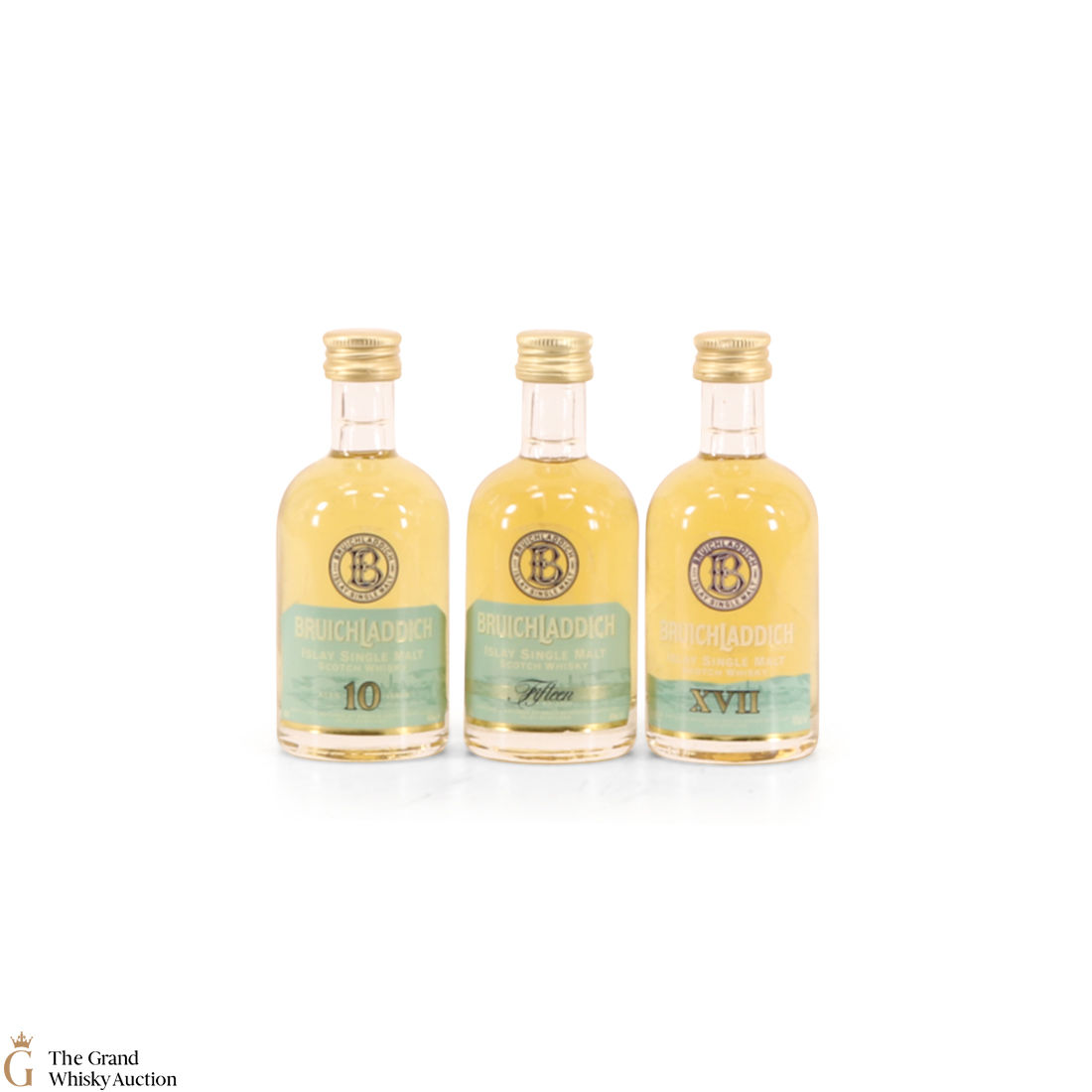 Bruichladdich - 10, 15 & 17 Year Old (3 x 5cl)
