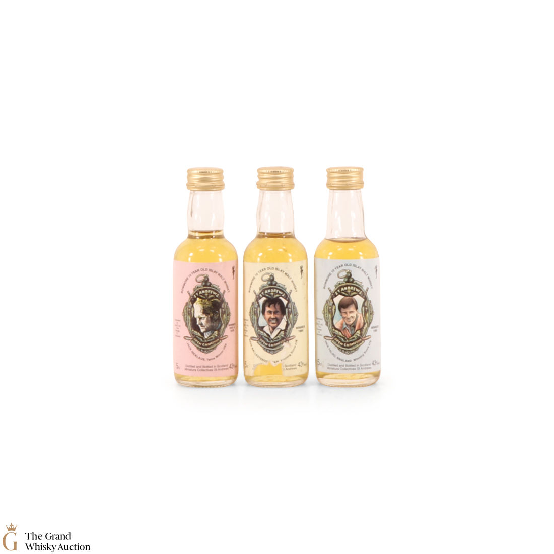 Bowmore - 10 Year Old - St Andrews Open Championship (3 x 5cl)