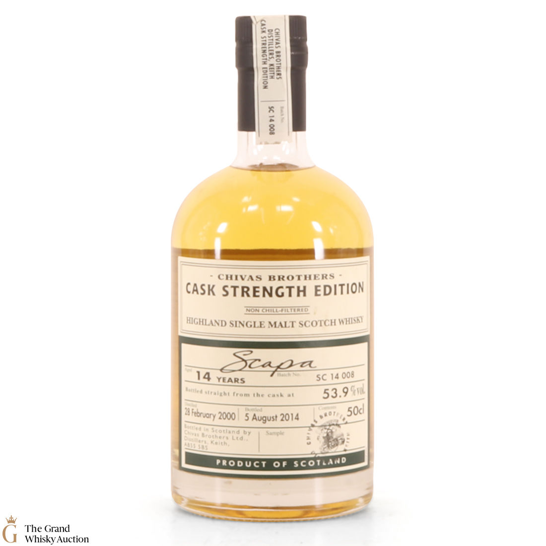 Scapa - 14 Year Old 2000 - Cask Strength Edition SC 14 008