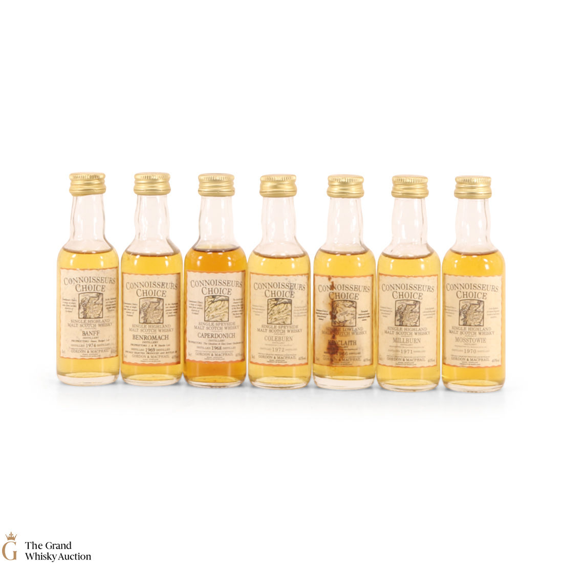 Connoisseurs Choice  - 1960s & 1970s  (7 x 5cl) 