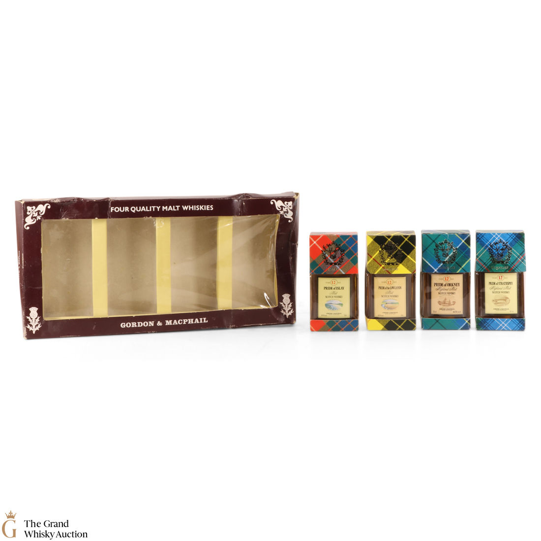 4 x Gordon & MacPhail Miniatures - Pride of Regions