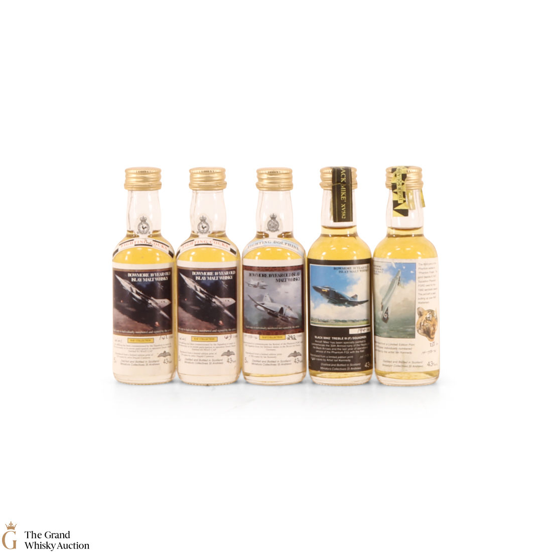Bowmore - 10 Year Old - RAF Collection (5 x 5cl)