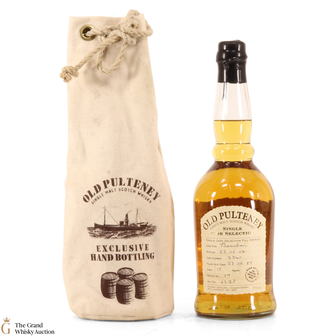 Old Pulteney - 15 Year Old - Single Bourbon Cask 2340