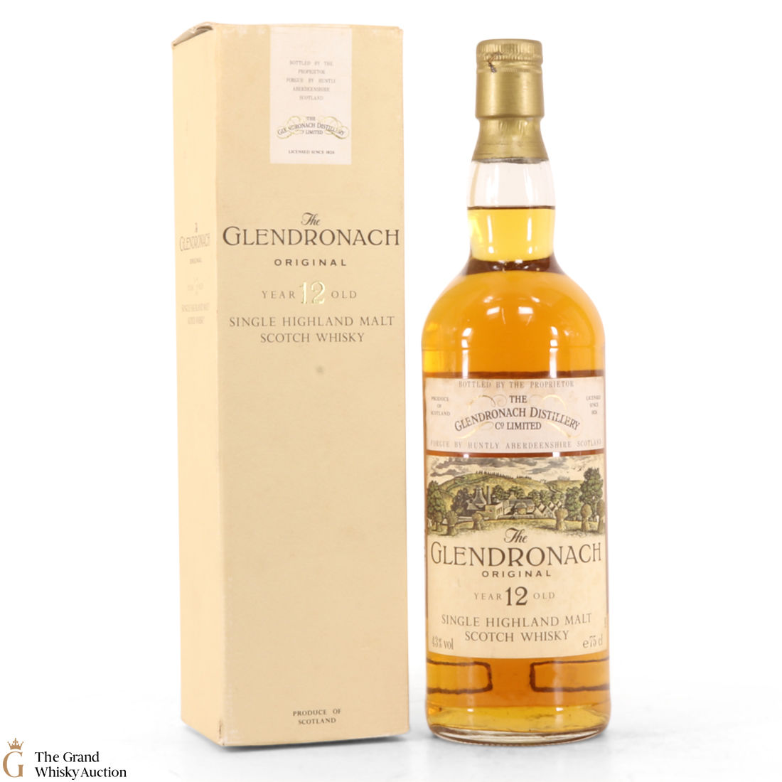 Glendronach - 12 Year Old - Original (1980s)