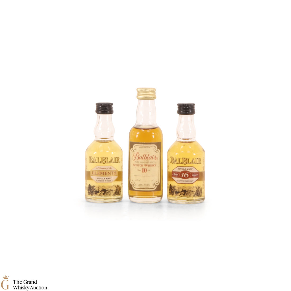 3 x Balblair Minatures 