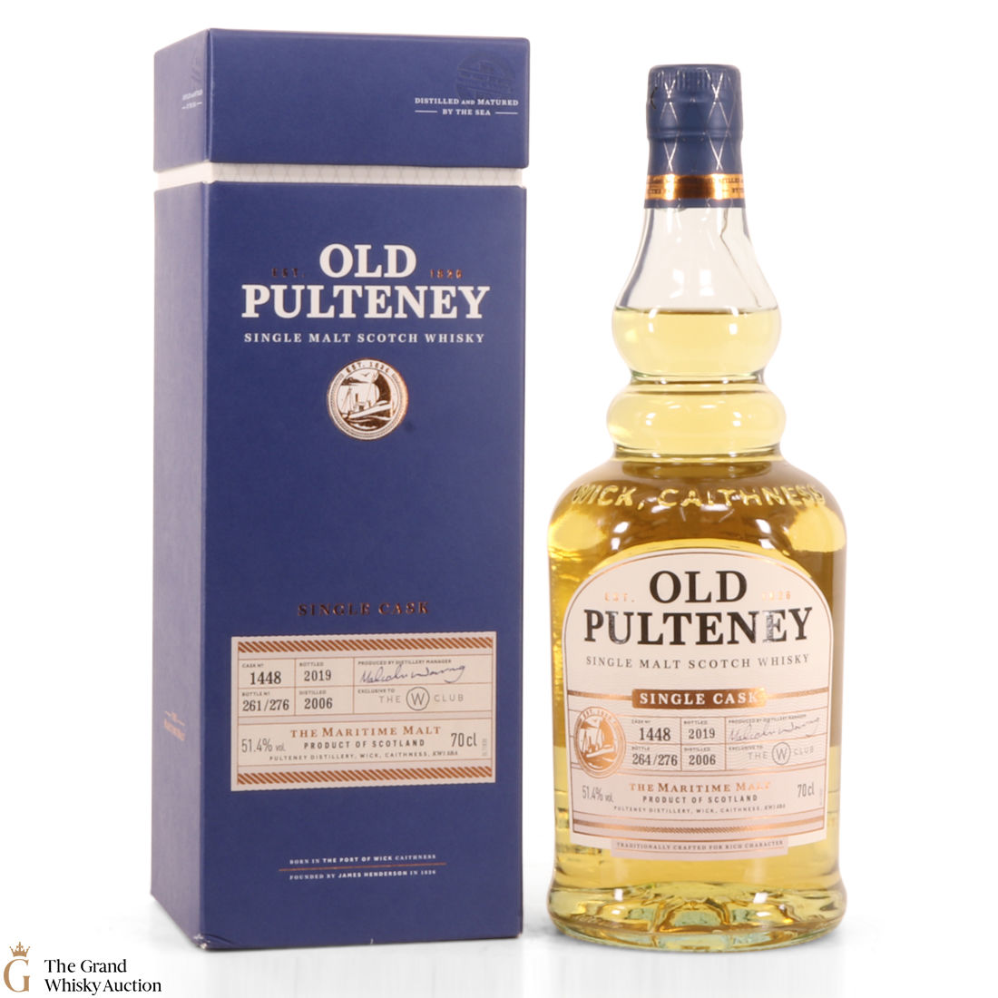 Old Pulteney - Single Cask 1448 W Club.