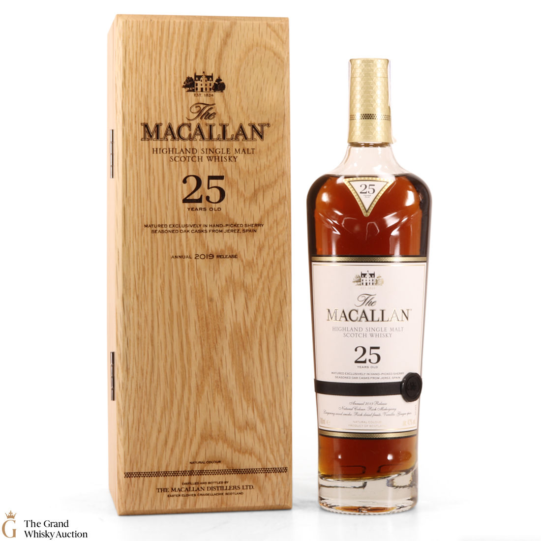 Macallan - 25 Year Old - Sherry Oak - 2019
