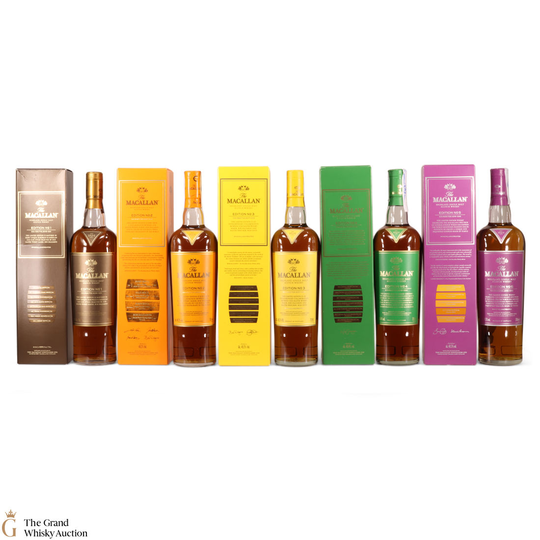 Macallan - Edition 1,2,3,4,5