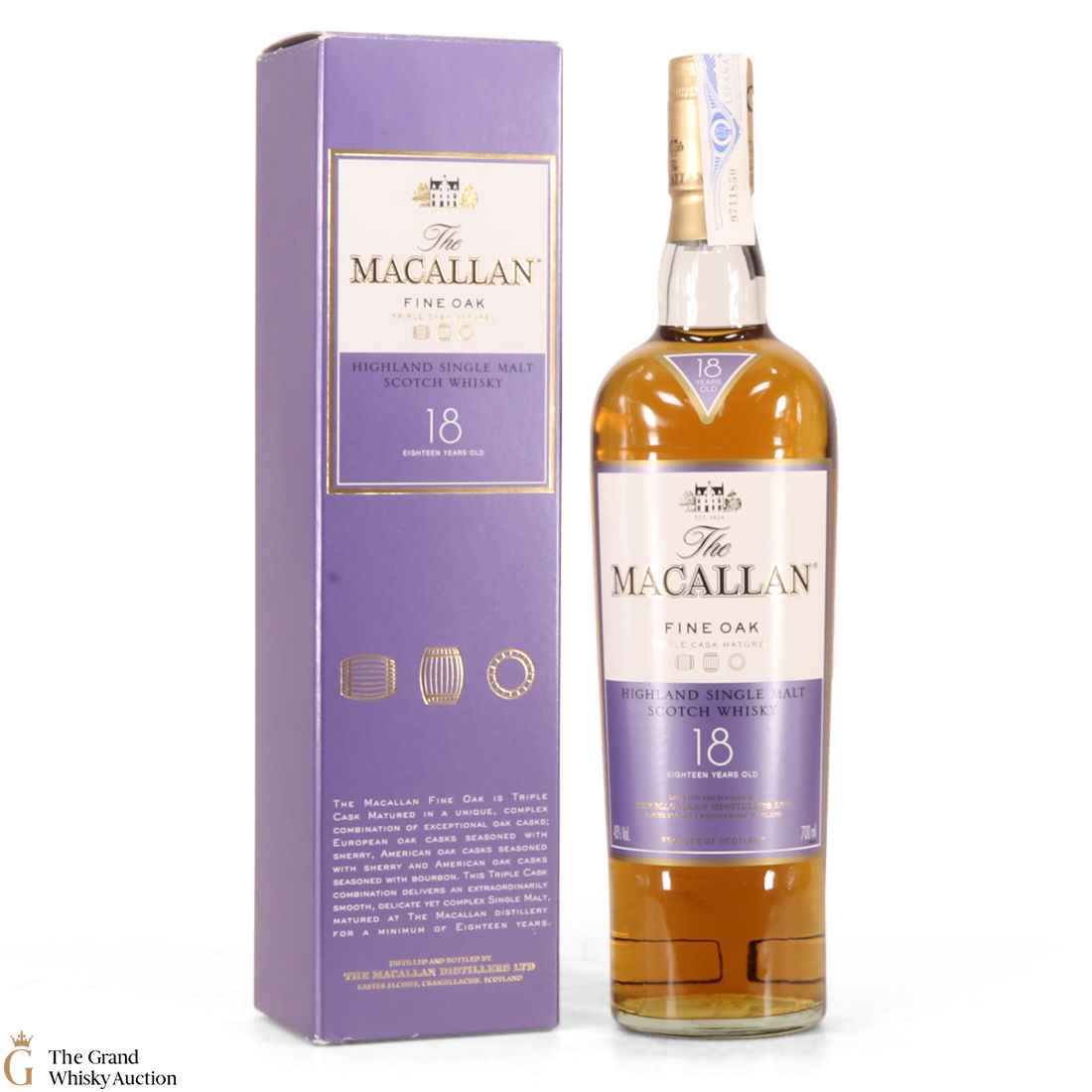 Macallan - 18 Year Old - Fine Oak