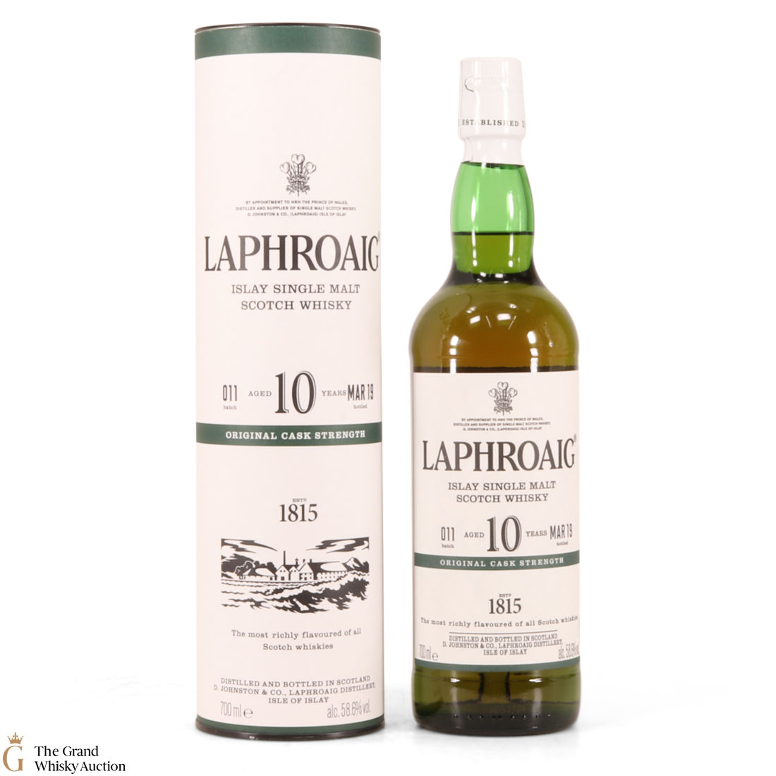 Laphroaig - 10 Year Old - Original Cask Strength Batch #011