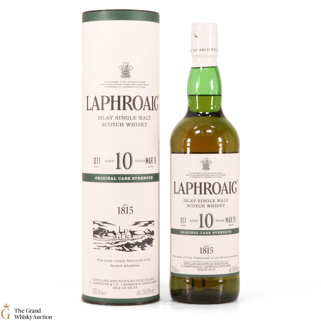 Laphroaig - 10 Year Old - Original Cask Strength Batch #011
