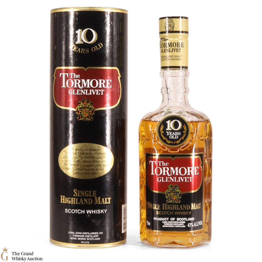 Tormore - Glenlivet - 10 Year Old (1980s)