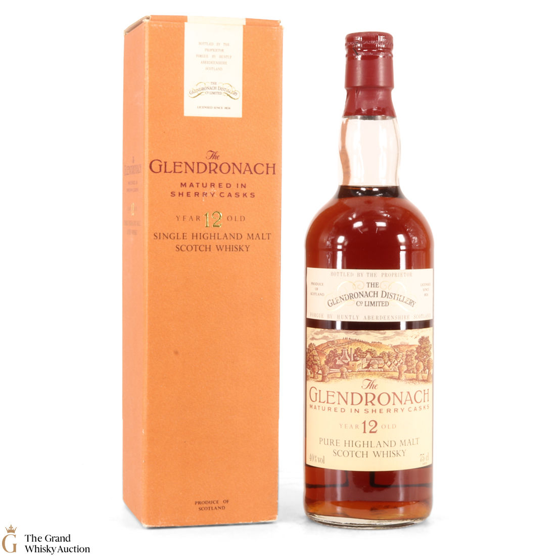 Glendronach - 12 Year Old Sherry Casks 1980s