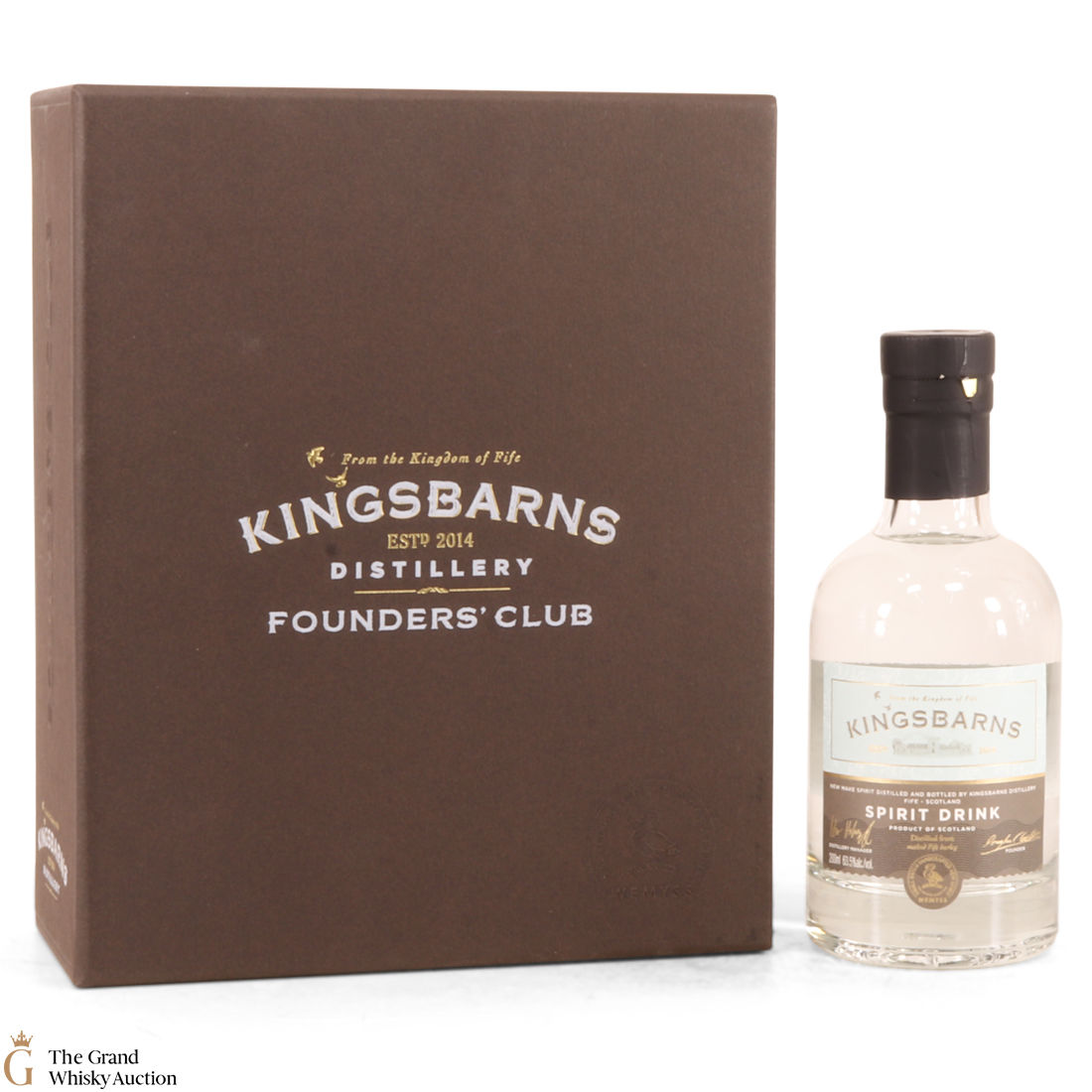 Kingsbarns - New Make Spirit - 20cl (Glass & Badge)