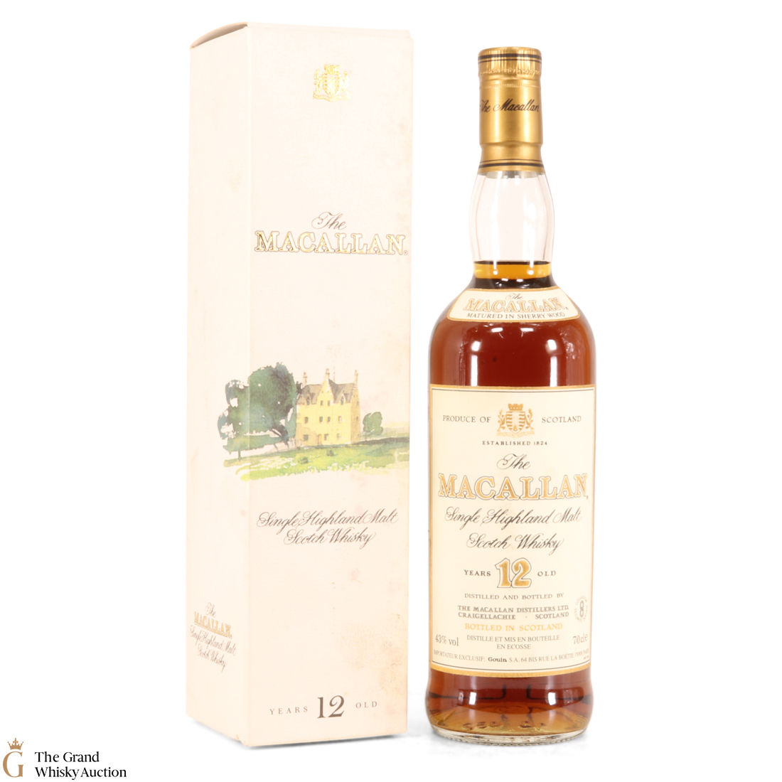 Macallan - 12 Year Old Gouin Paris (1980s)