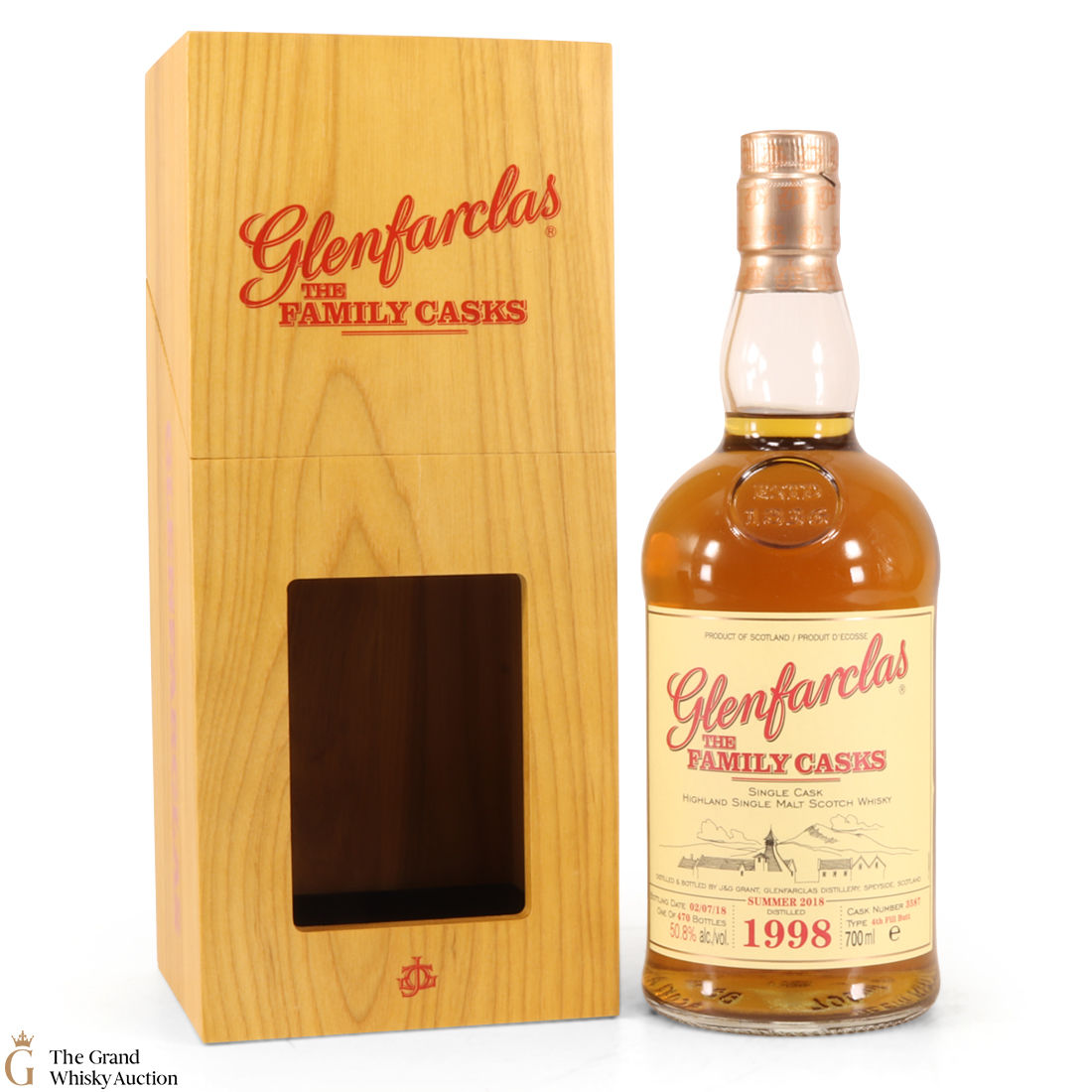 Glenfarclas - 1998 Family Cask Summer 2018 #3587