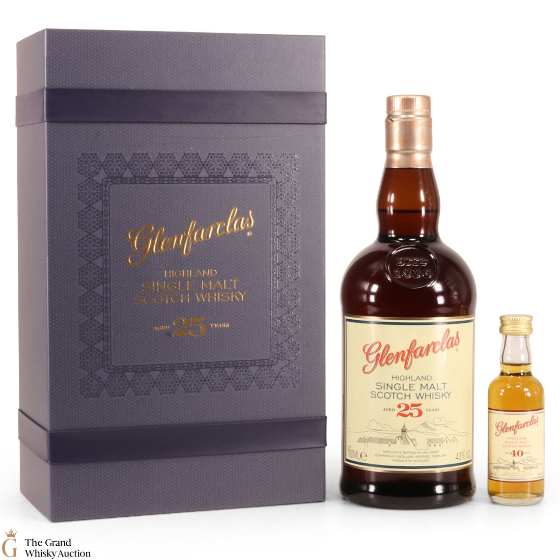 Glenfarclas - 25 Year Old & 40Year Old 5cl