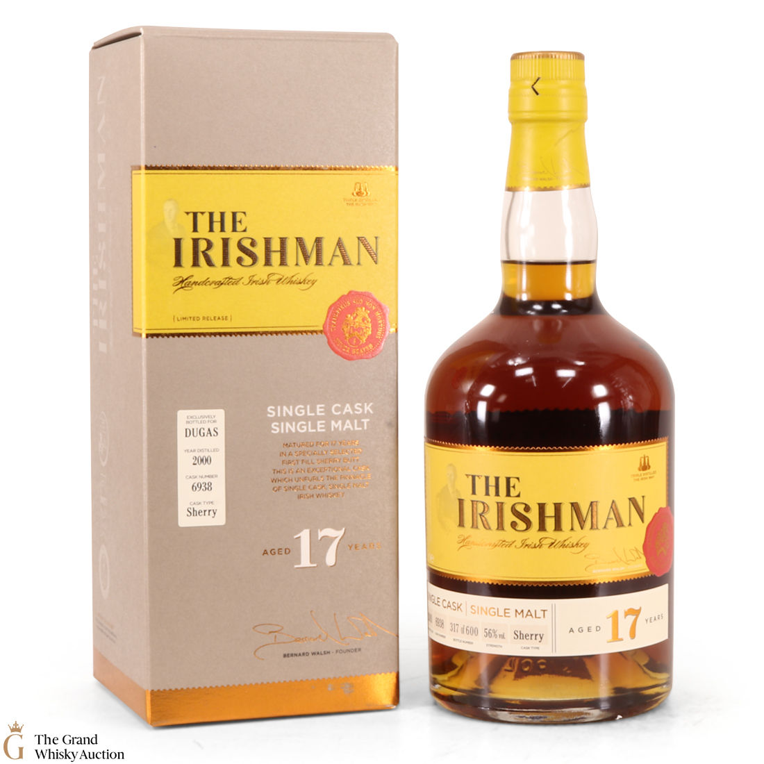 The Irishman - 2000 Single Cask 17 Year Old