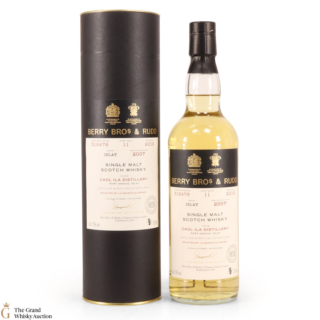 Caol Ila - 11 Year Old 2007 Berry Bro's & Rudd