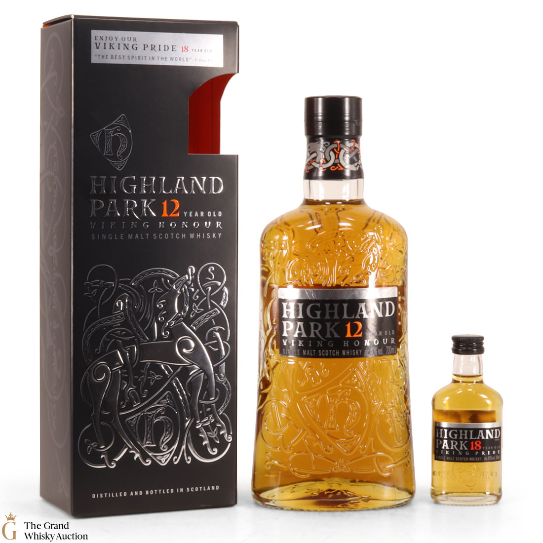Highland Park - 12 Year Old - Viking Honour 18YO 5cl