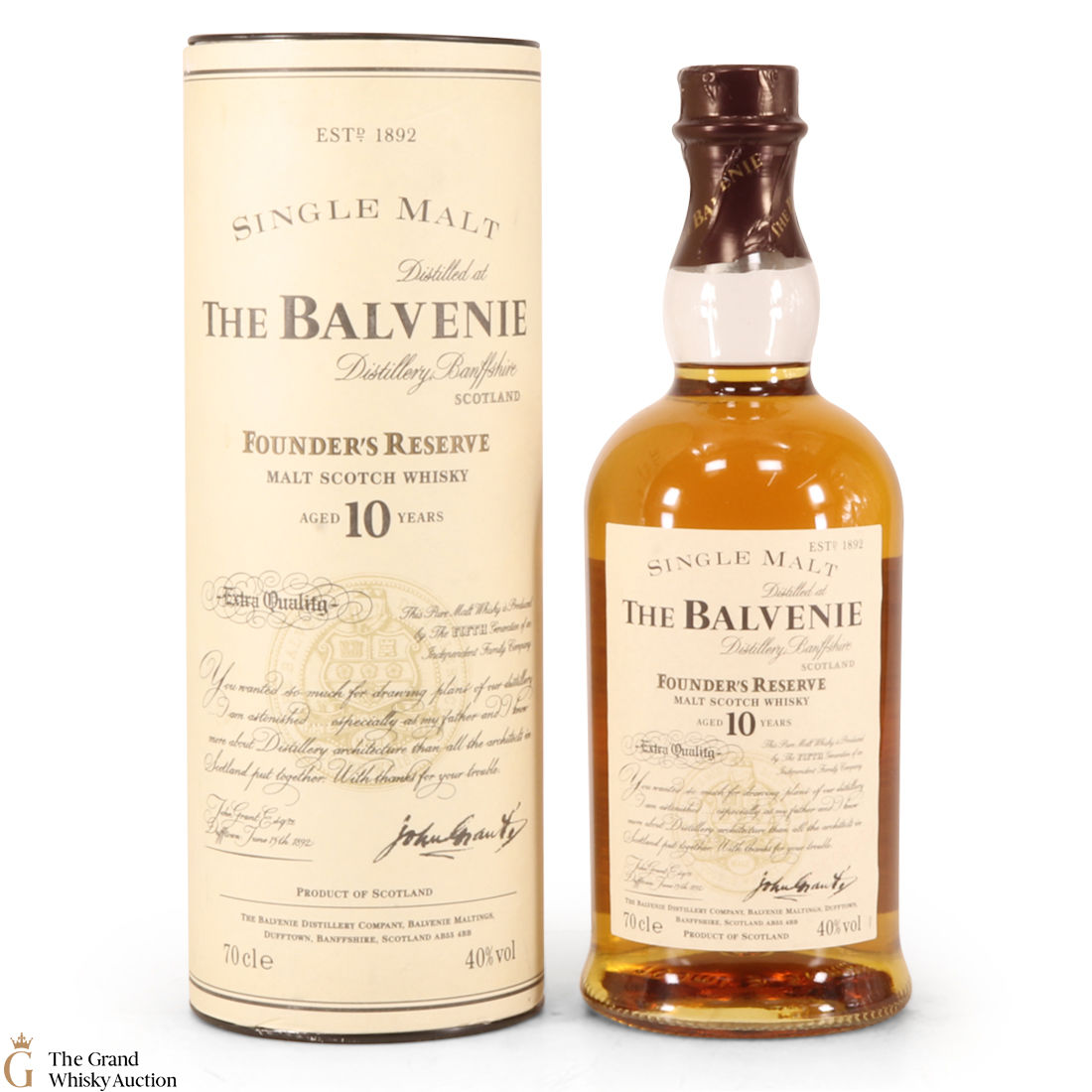 Balvenie - 10 Year Old - Founders Reserve 