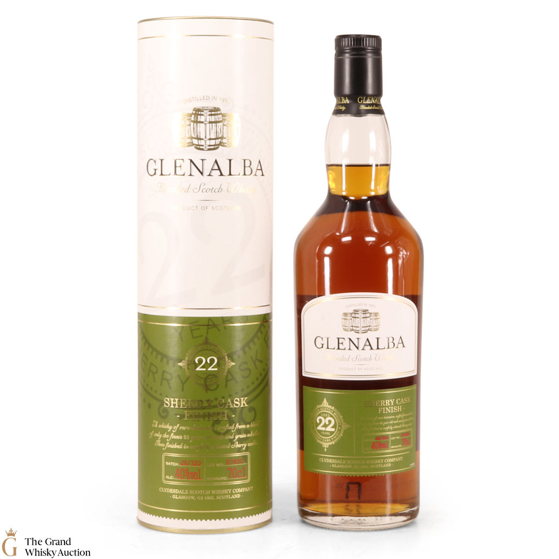 Glenalba - 22 Year Old Sherry Cask Finish