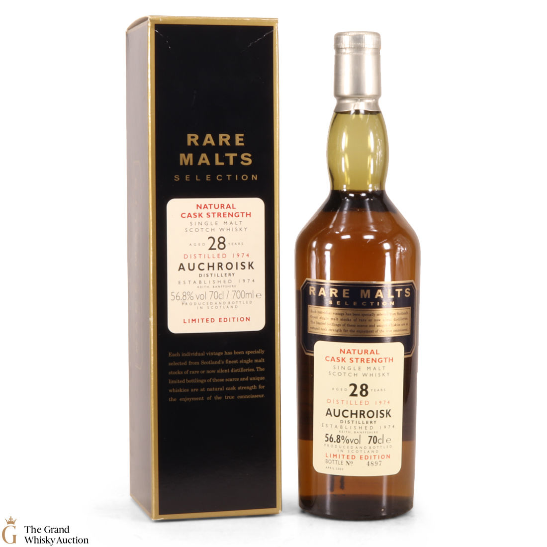 Auchroisk - 28 Year Old - 1974 Rare Malts