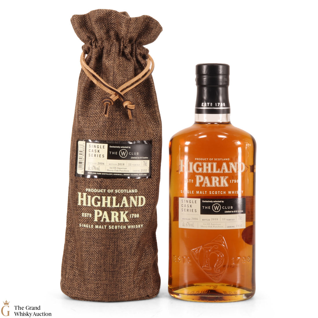 Highland Park - 14 Year Old - Single Cask #2132 - The W Club