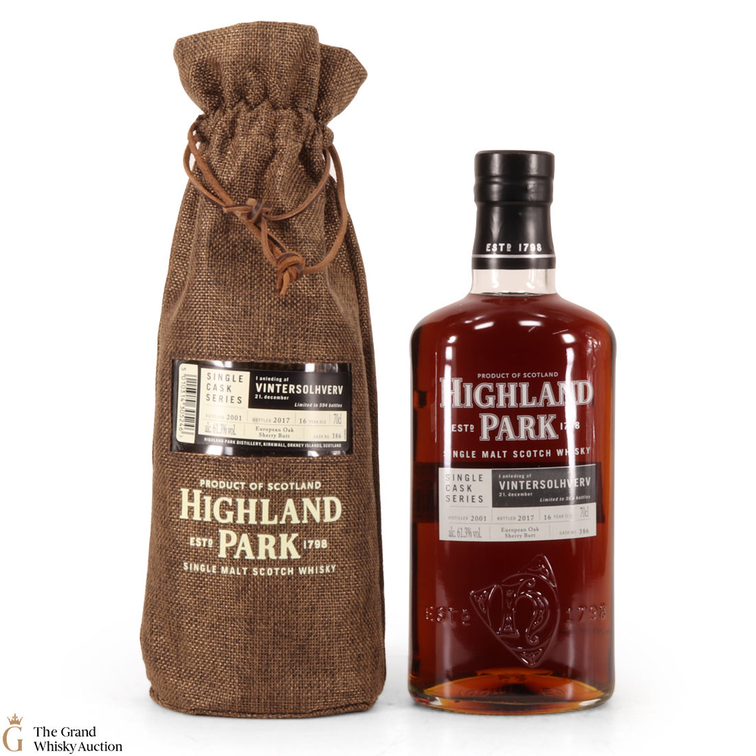 Highland Park - 15 Year Old 2001 Single Cask #386 Vintersolstandet