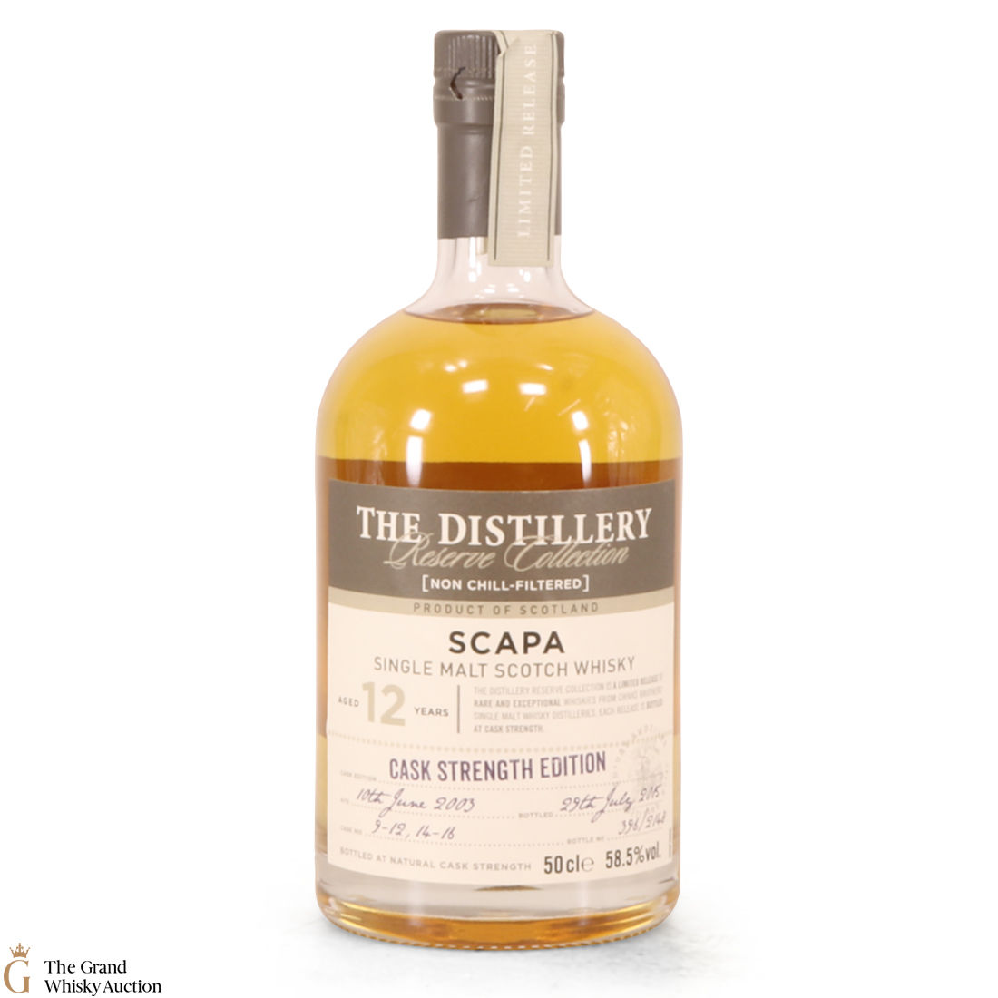 Scapa - 12 Year Old  -Cask Strength Edition (50cl)