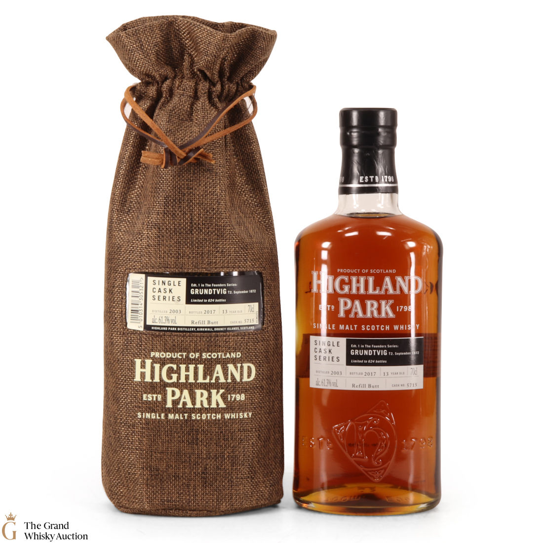 Highland Park - 13 Year Old - Single Cask #5715 - Grundtvig