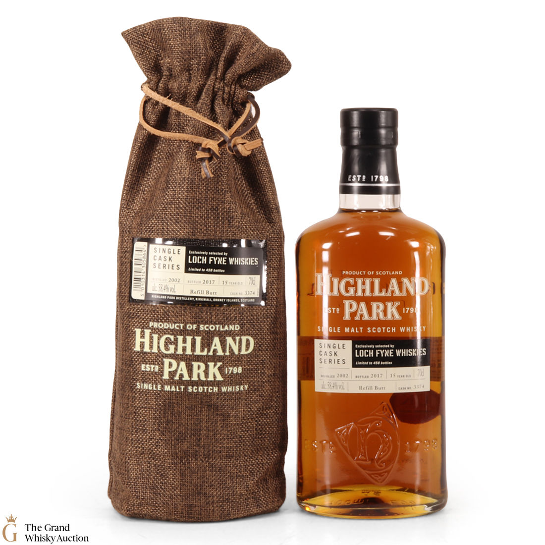 Highland Park - 15 Year Old - Single Cask #3374 - Loch Fyne Whiskies