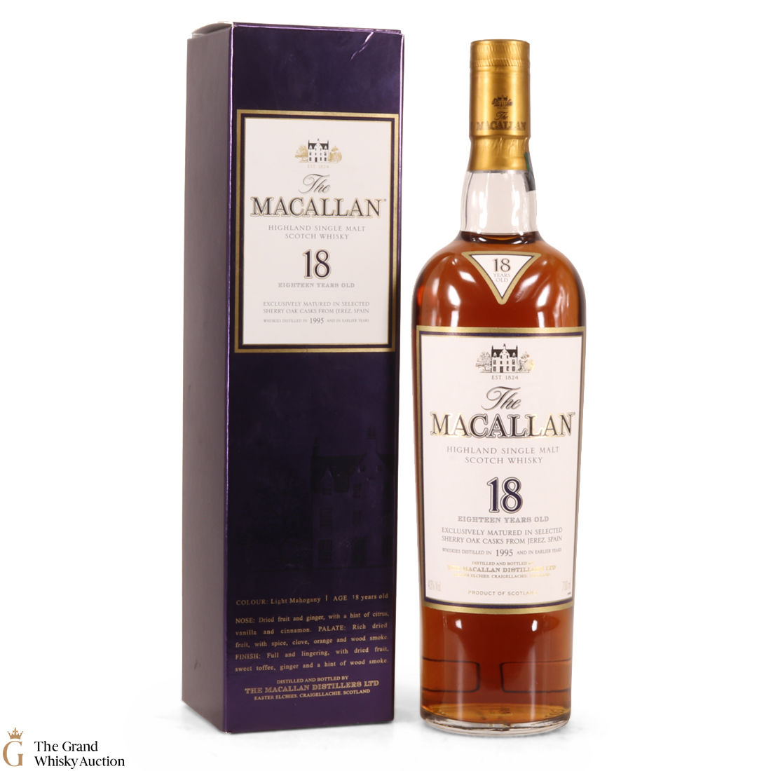Macallan - 1995 18 Year Old - Sherry Oak