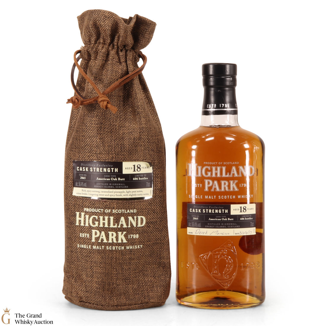 Highland Park - 18 Year Old Single Cask #2865 Distillery Exclusive