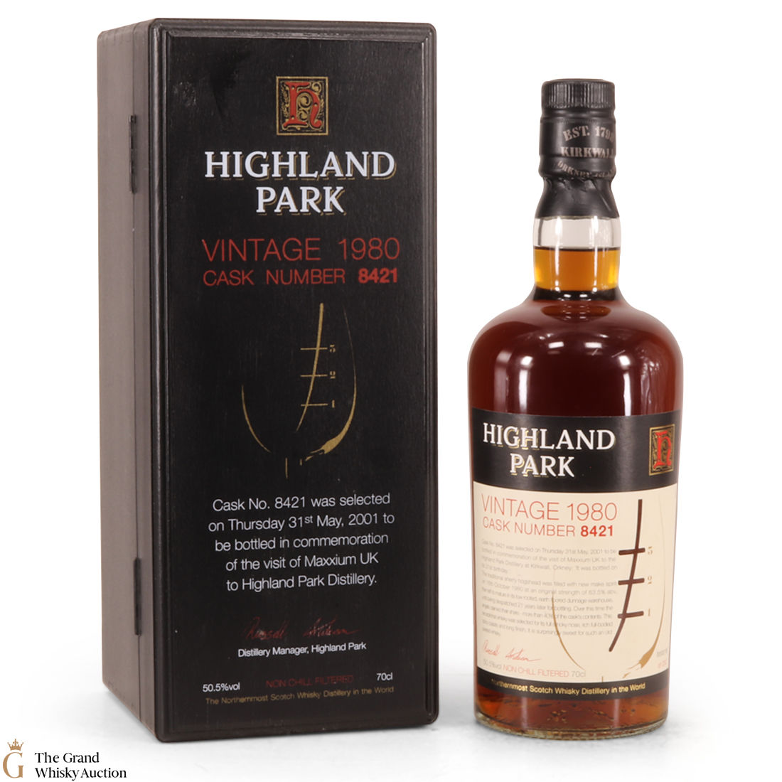 Highland Park - 1980 21 Year Old  - Single Cask #8421