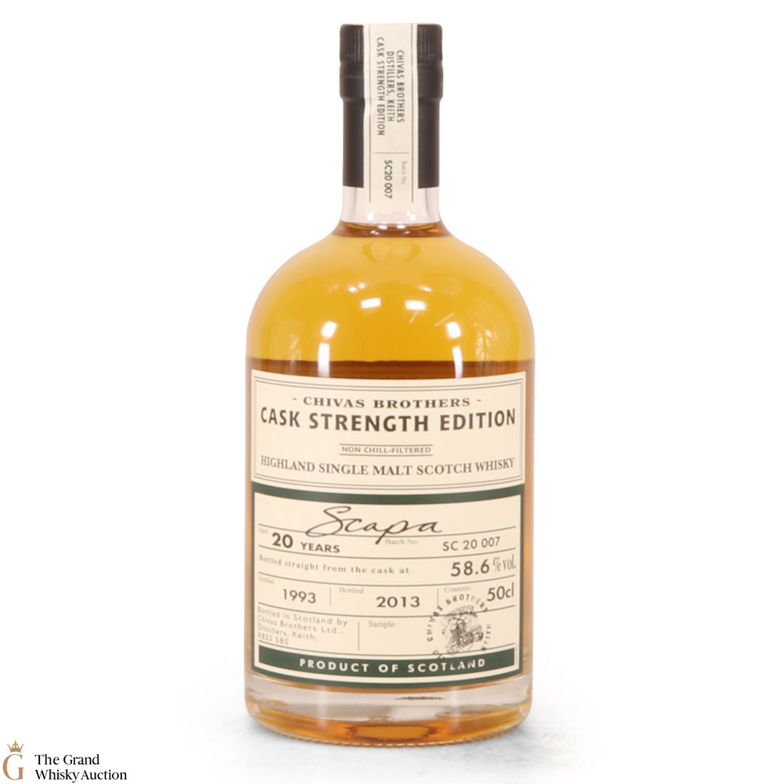 Scapa - 20 Year Old Cask Strength SC 20 007