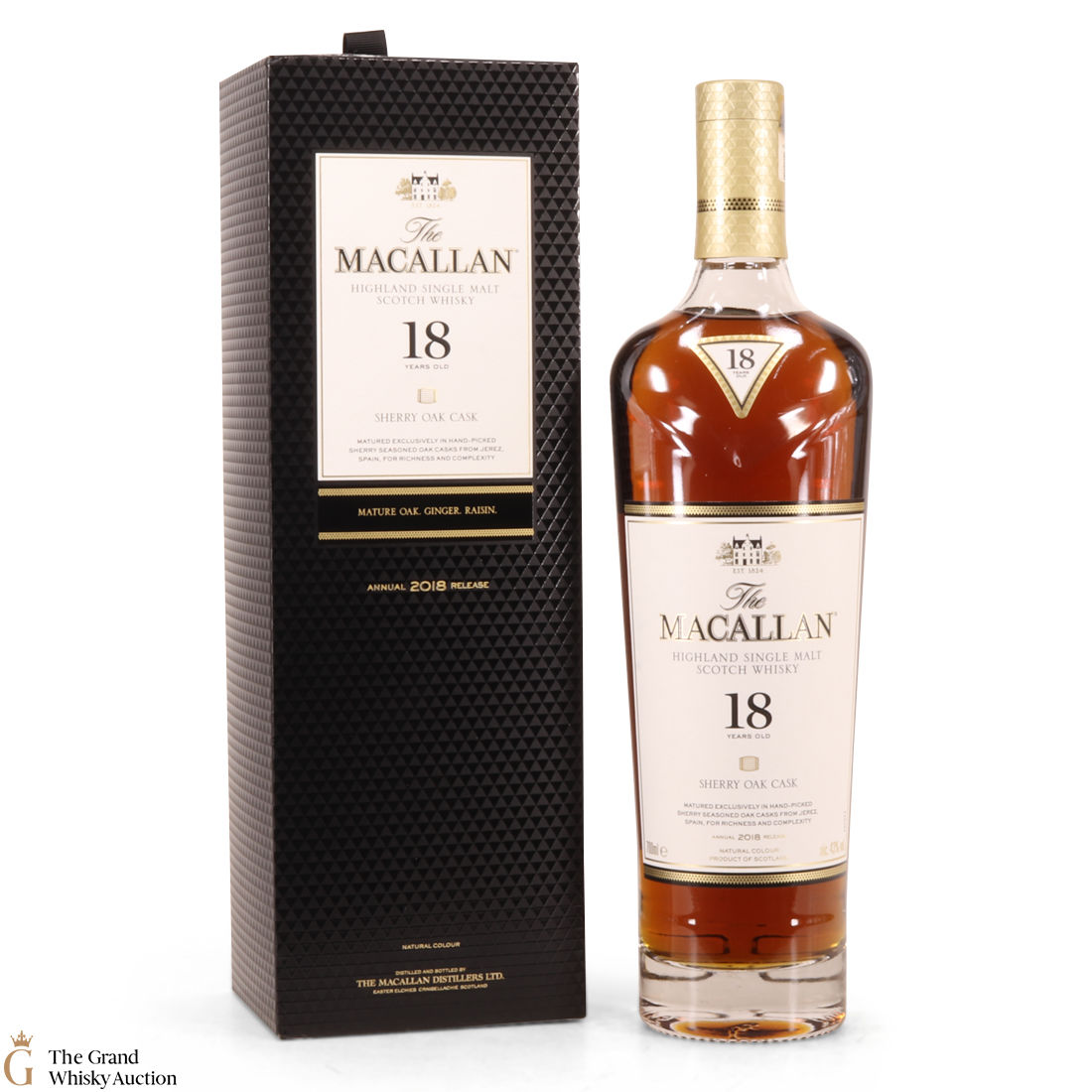 Macallan - 18 Year Old Sherry Oak (2018)