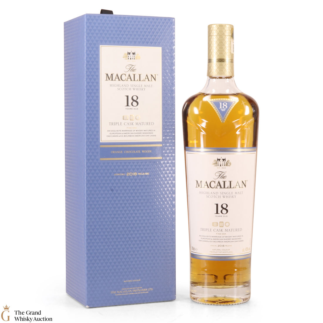 Macallan - 18 Year Old - Triple Cask 2018 (Fine Oak)