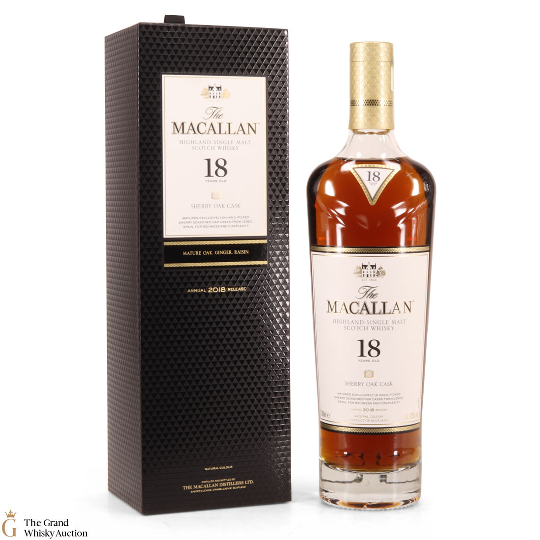 Macallan - 18 Year Old Sherry Oak (2018)